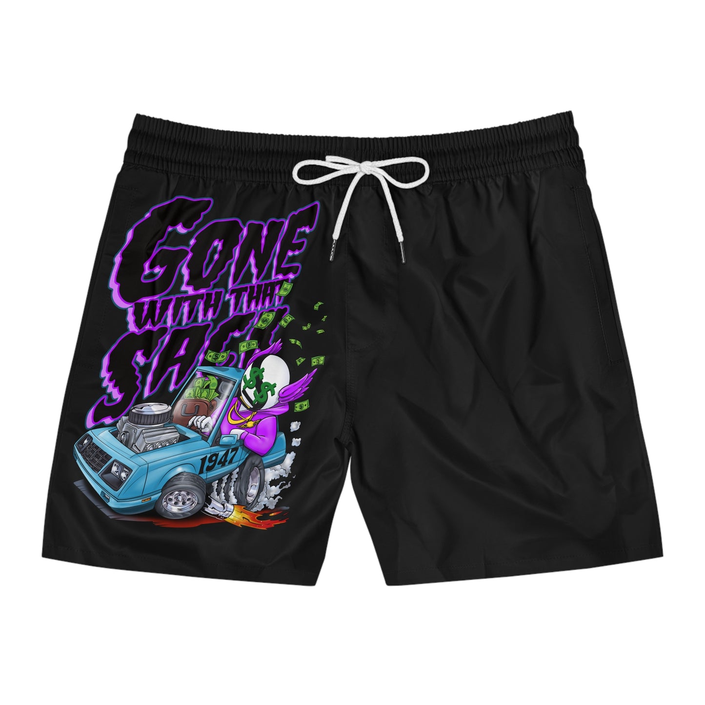 Men's Gone With That Sack Swim Shorts (AOP)